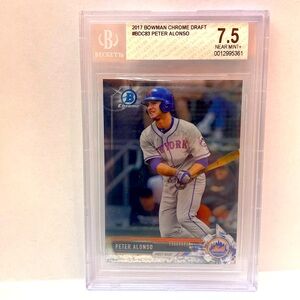 2017 Bowman Chrome Draft Peter Alonso #BDC83 (MISC14)